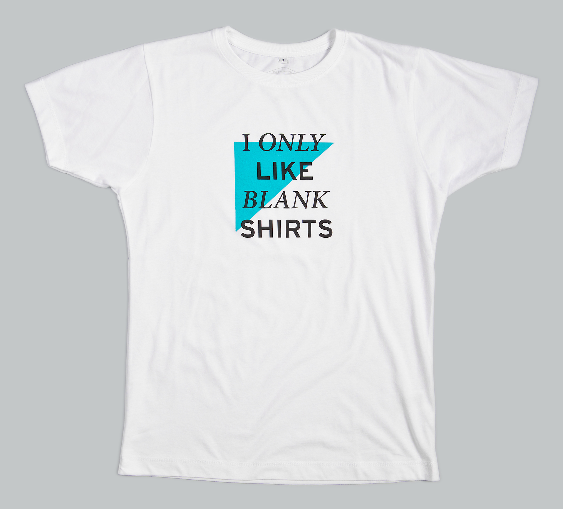 NATRI New Shirt Label i only like blank shirts white shirt 10 natri like blank shirts white NATRI New Shirt Label i only like blank shirts white shirt