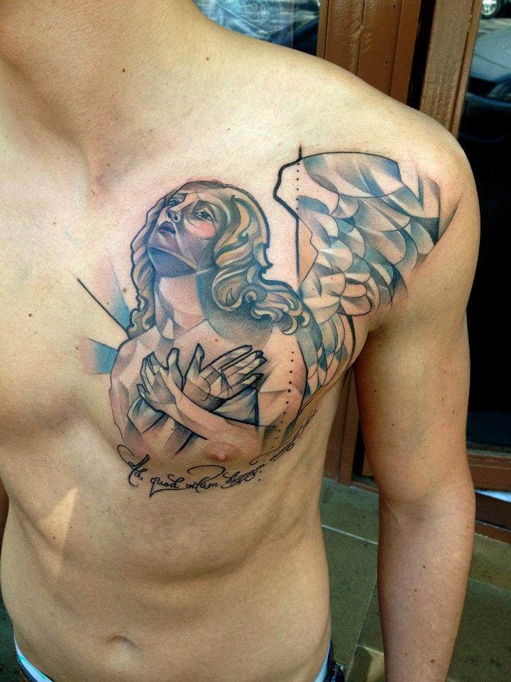 Geometric Tattoos by Marie Kraus 12 Tattoos by Marie Kraus Geometric Tattoos by Marie Kraus
