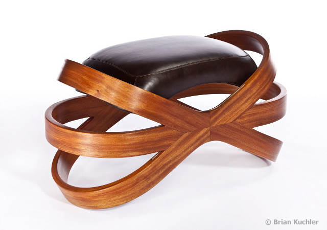 Rocking stool by Brian Kuchler 1o12 Rocking stool by Brian Kuchler