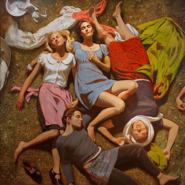 Paintings by Bo Bartlett 2010 School of the Americas lg2 750x749 Paintings by Bo Bartlett