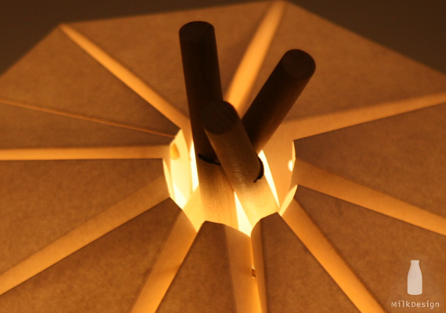 Paper lamp by Milk Design 4o Paper lamp by Milk Design