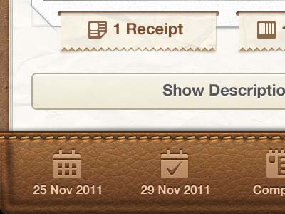 5.iphone app ui Showcase of Very Inspirational iPhone App UI Shots From Dribbble