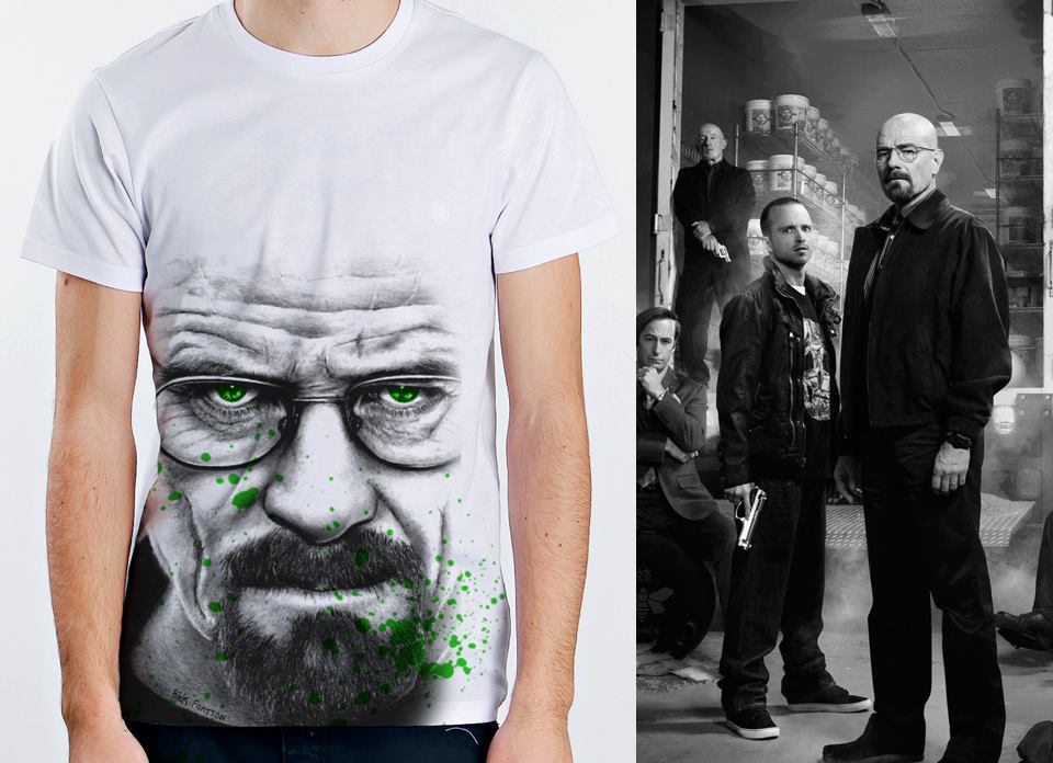  BREAKING BAD T SHIRT (Designer: Ramin Nasibov)