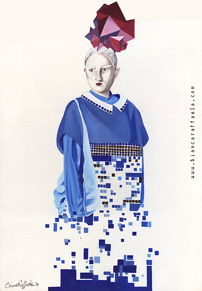 Fashion Illustration by Bianca Raffaela BiancaRaffaela fashionillustration 451 Fashion Illustration by Bianca Raffaela