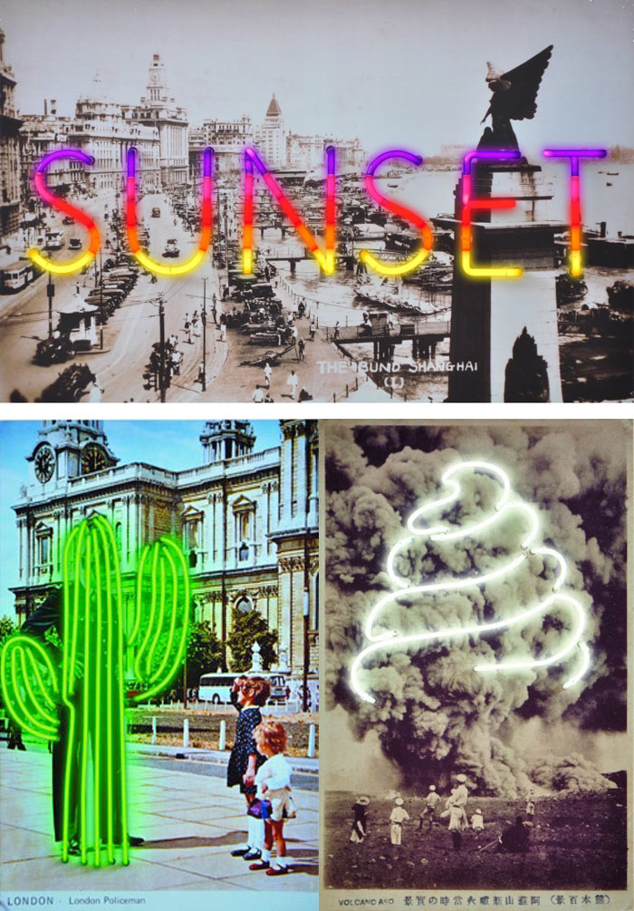Neon Postcards Carter NeonPostcards collabcubed Neon Postcards