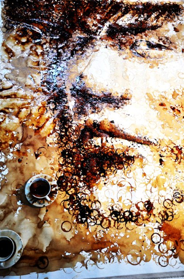 Portrait Made Out of Coffee Hong Yi Red Jay Chou Coffee Portrait 2 Enpundit Portrait Made Out of Coffee