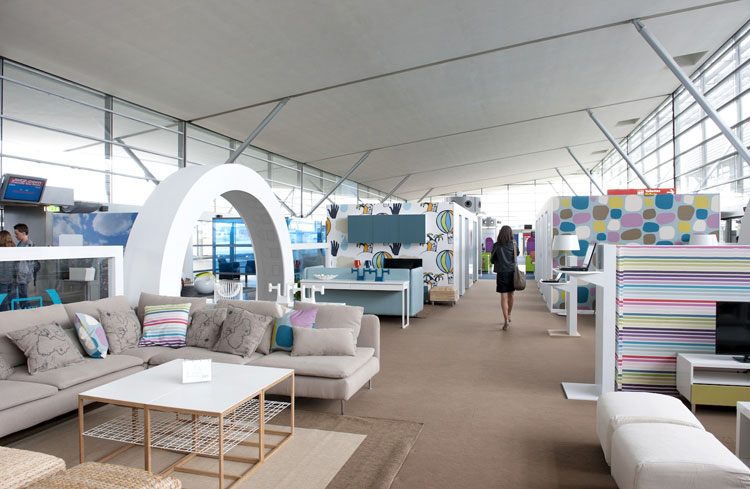 IKEA France creates Airport Lounge IKEA LOUNGE IKEA France creates Airport Lounge