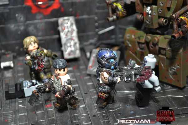 Gears of LEGO LEGO Gears of war Set fight Gears of LEGO