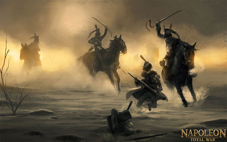 Superb Drawing Illustrations By Bjorn Hurri Napoleon Total war Load screen1 Superb Drawing Illustrations By Bjorn Hurri