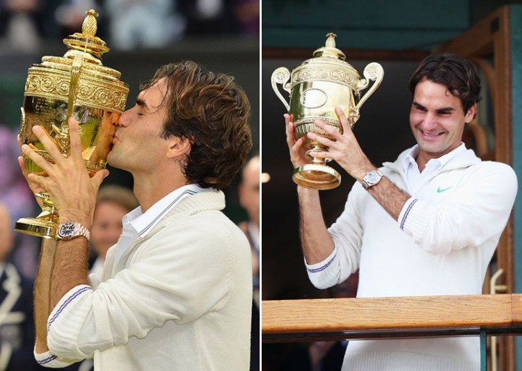 Roger Federer’s Record Setting Wimbledon Victory Roger Federer 12 750x534 Roger Federer’s Record Setting Wimbledon Victory