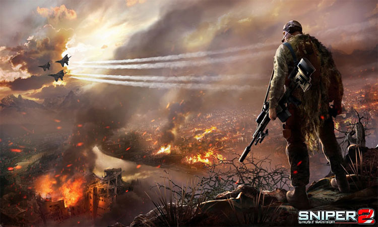 Superb Drawing Illustrations By Bjorn Hurri Sniper Ghost Warrior 2 21 Superb Drawing Illustrations By Bjorn Hurri