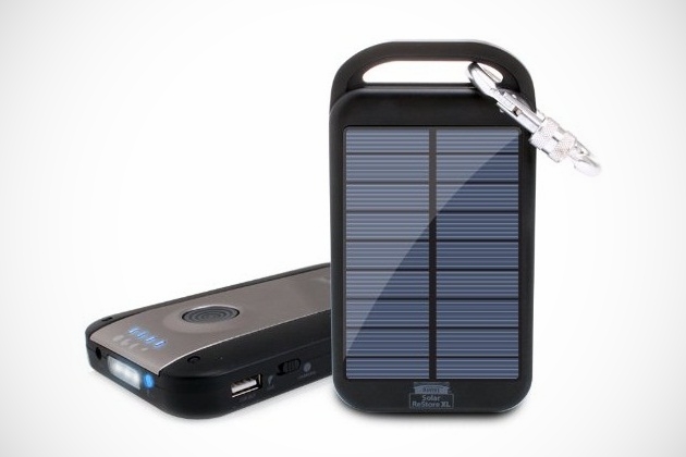 ReVIVE Solar ReStore Battery for Smartphones Solar ReStore XL 4000mAh External Battery Pack wUniversal USB Charging Port High Efficiency Solar Panel for Smartphones E readers MP3 Players iPad Kindle Fire ReVIVE Solar ReStore Battery for Smartphones