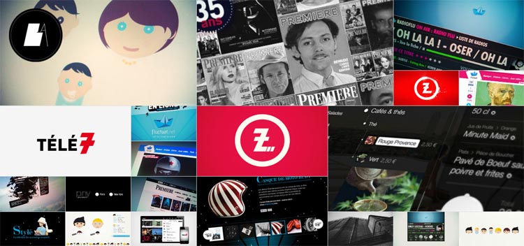 The BOom and The Arty des Web Design Inspiration #4