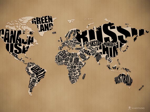CREATIVE WORLD MAPS YOUR INSPIRATION World Map Cushion 7 CREATIVE WORLD MAPS YOUR INSPIRATION