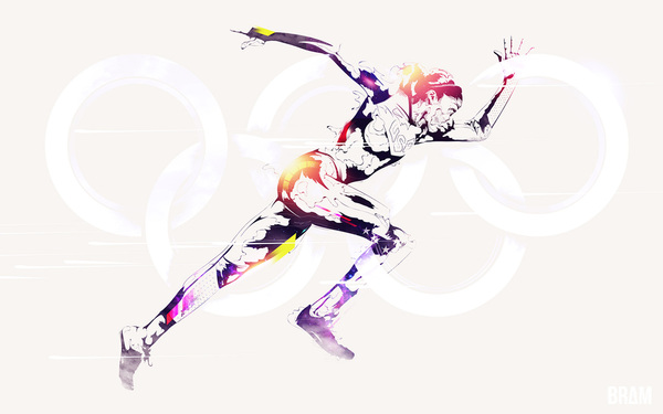  Legendary Olympians by Bram Vanhaeren