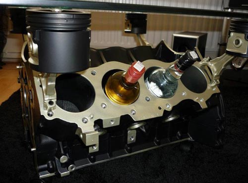 Rover V8 Engine Coffee Table block table 02 Rover V8 Engine Coffee Table
