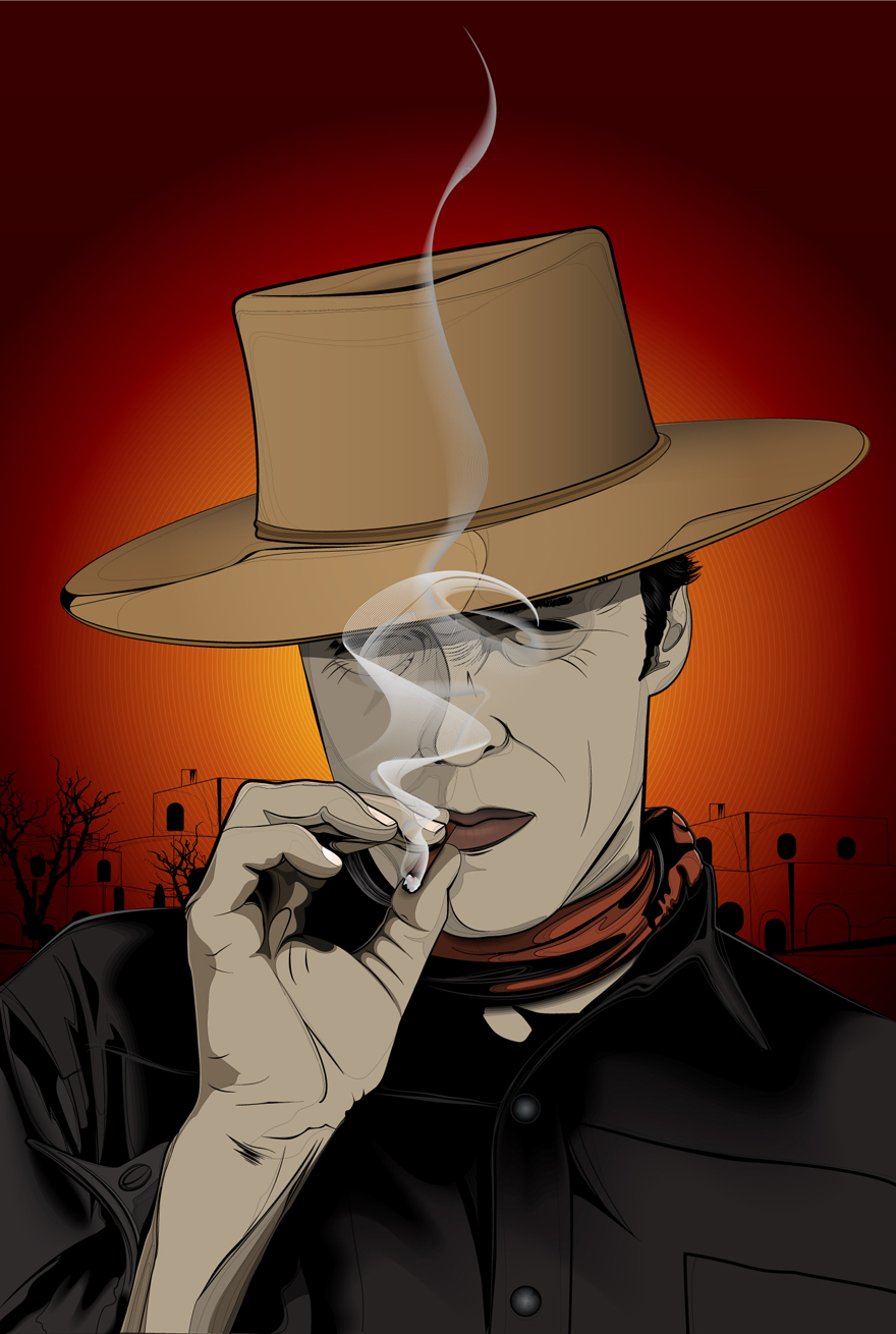 50+ Inspirational and Creative Examples Of Vector Art clint full 50+ Inspirational and Creative Examples Of Vector Art