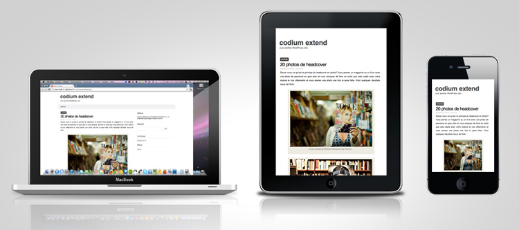 codium extend mokup Codium Extend   Minimalist and Responsive WordPress Theme