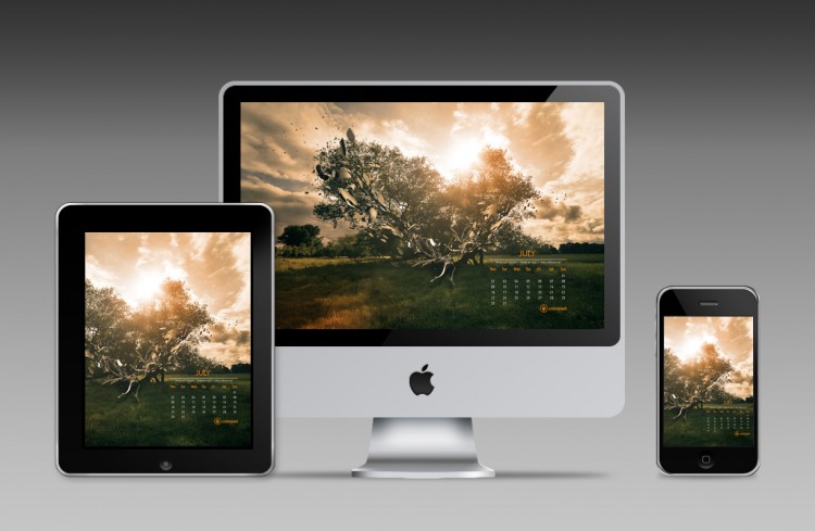 Free Desktop Calendar July 2012 desktop examples July 750x489 Free Desktop Calendar July 2012
