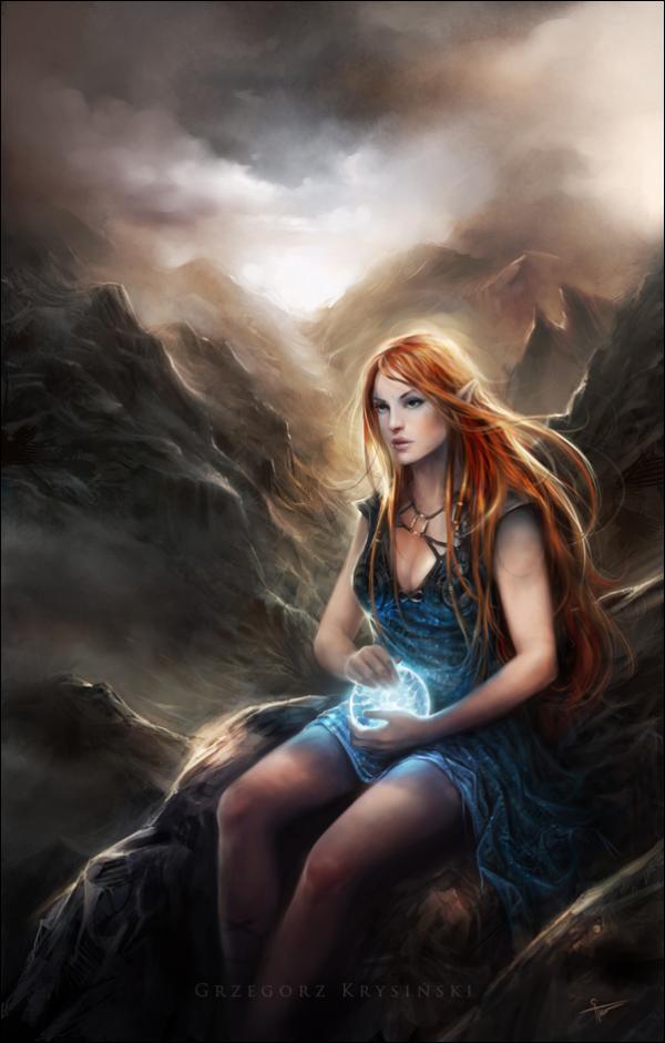 elf by czarnystefan600 941 Digital Art by Grzegorz Krysinski