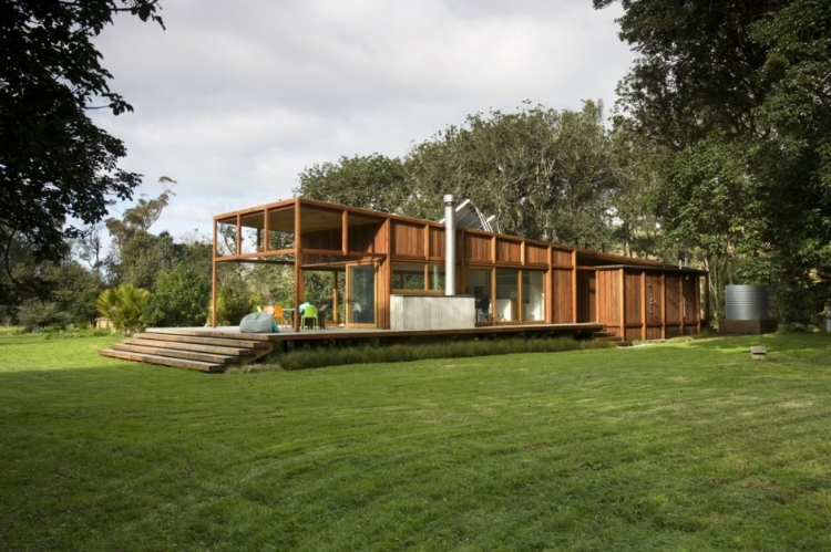 Wooden Great Barrier House by Crosson Clarke Carnachan Architects great Wooden Great Barrier House by Crosson Clarke Carnachan Architects