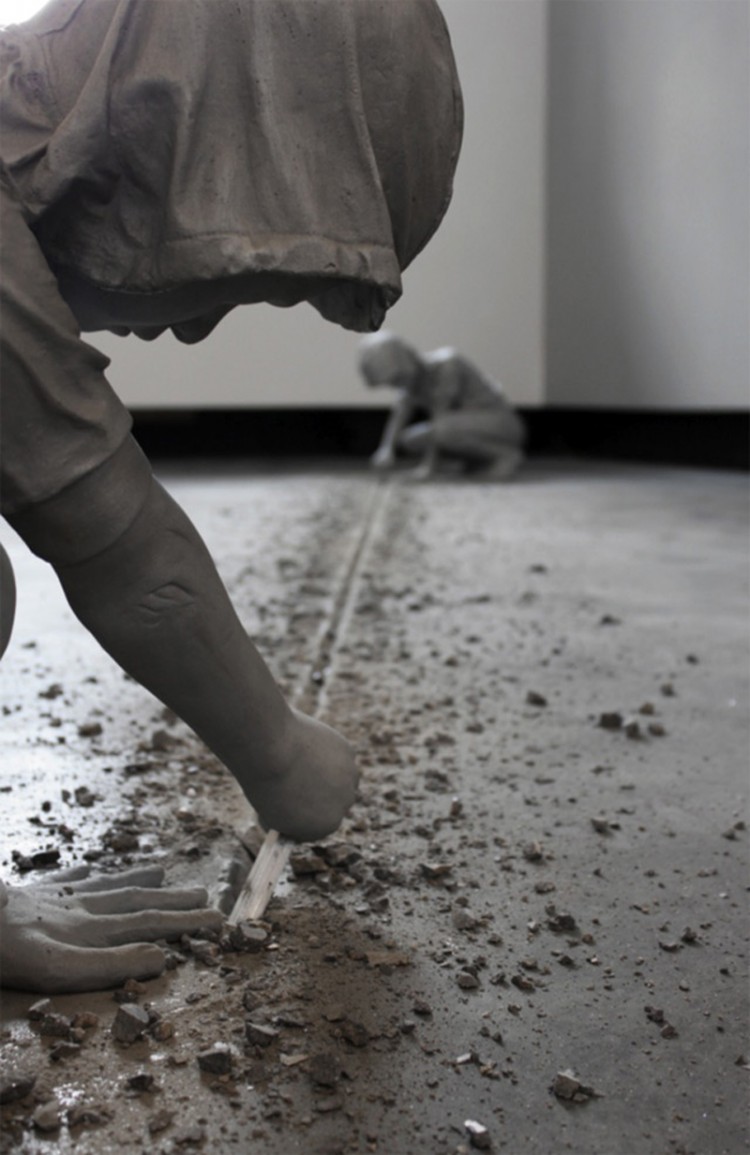 Attaboys by Gregor Gaida gregor gaida boys destroy art gallery floors gessato gblog 6 750x1155 Attaboys by Gregor Gaida