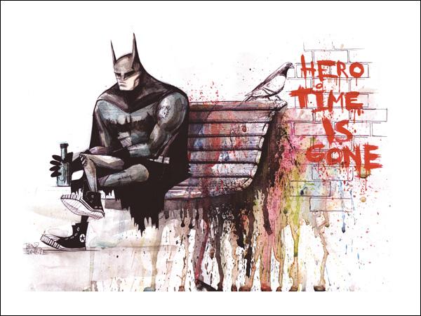 Illustrations by Lora Zombie hero time is gone prints by lora zombie600 450 Illustrations by Lora Zombie