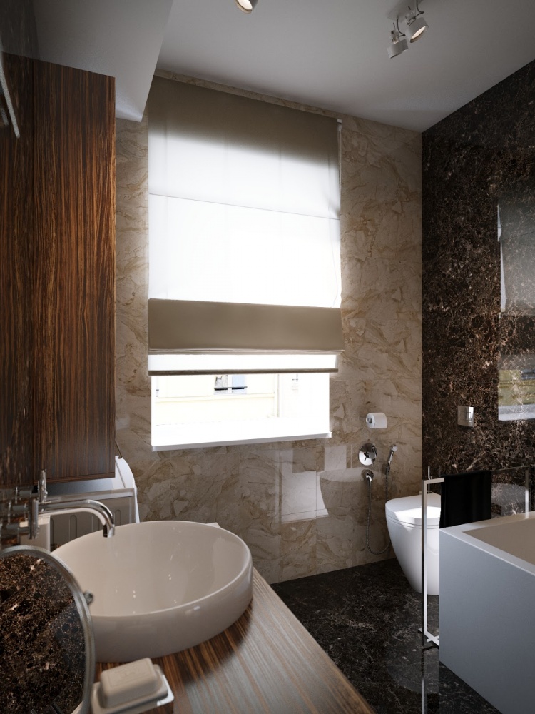 home 2c Apartment for a Young Couple by Sergey Baskakov