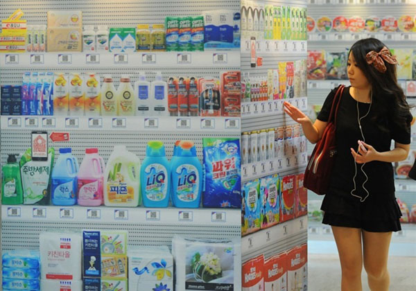 Virtual Store Changes the Face of Supermarket Shopping Virtual Store Changes the Face of Supermarket Shopping