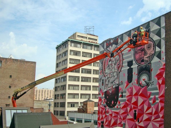 New Mural by How & Nosm in Philadelphia how nosm1 New Mural by How & Nosm in Philadelphia