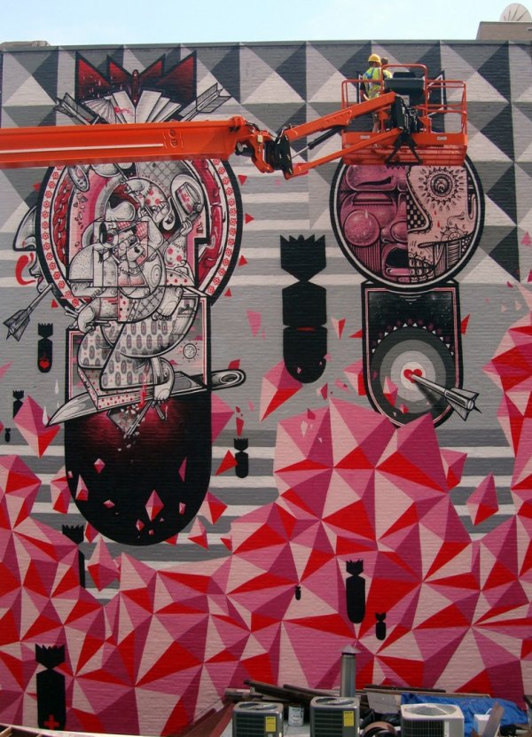 New Mural by How & Nosm in Philadelphia how nosm2 New Mural by How & Nosm in Philadelphia