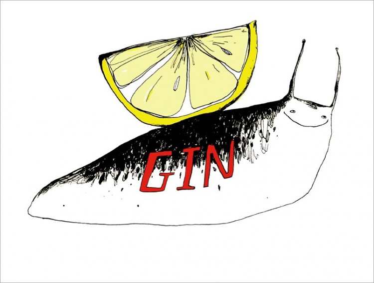 howkapow elme gin slug print 750x567 Gin Slug Print