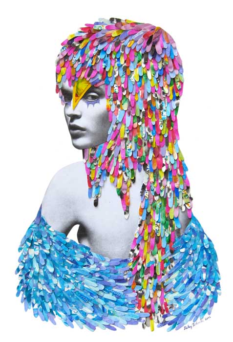 i1a93 Colorful Illustrations and Collages by Niky Roehreke
