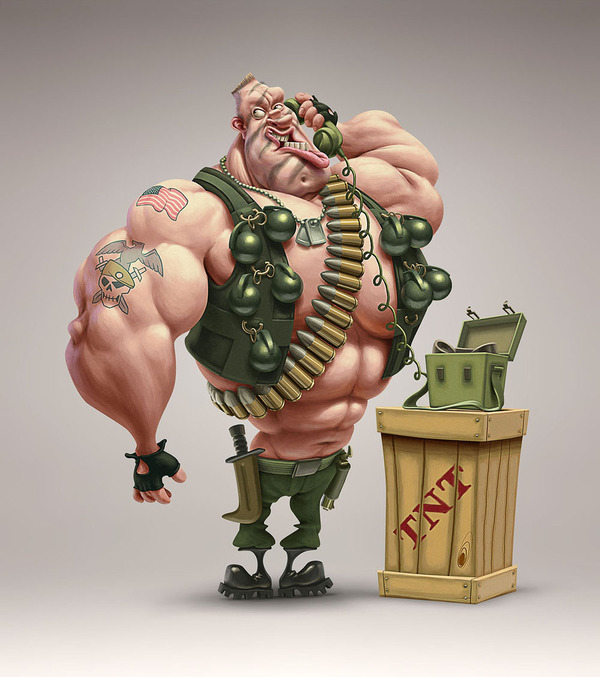 Funny Characters by Oscar Ramos i1b151 Funny Characters by Oscar Ramos