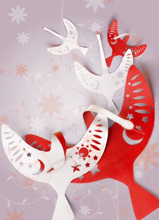 Creative Paper Cut illustrations i1b48 Creative Paper Cut illustrations