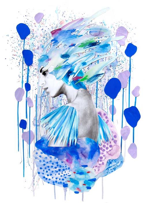 i1b87 Colorful Illustrations and Collages by Niky Roehreke
