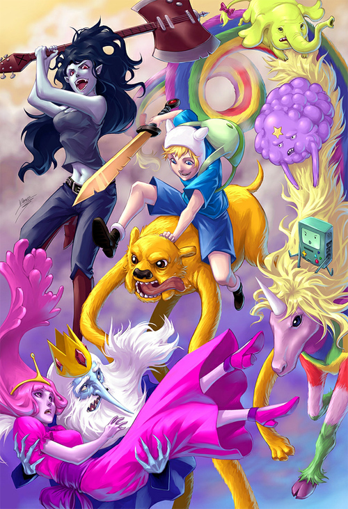 i1c84 Adventure Time Illustration Artworks