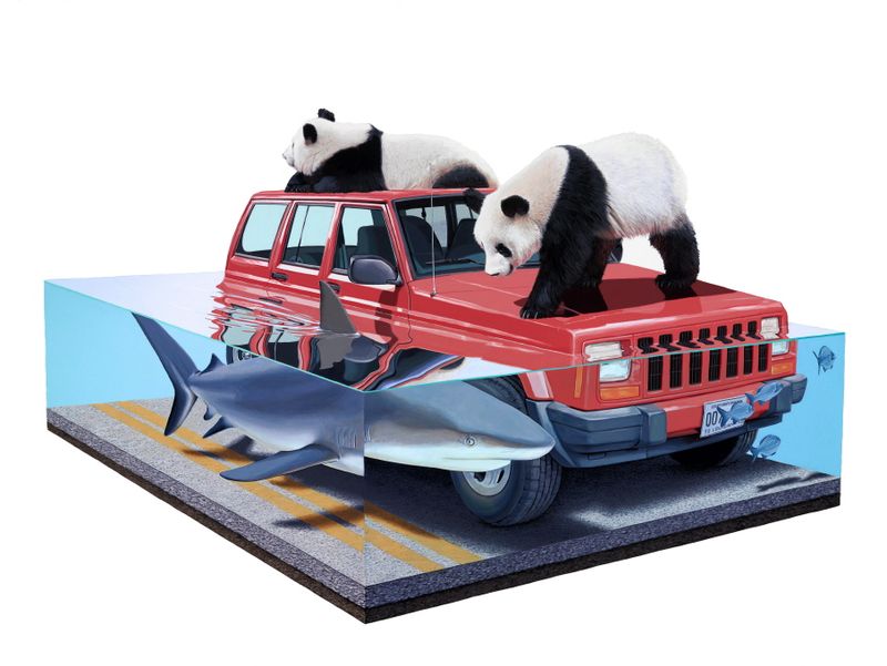 Josh Keyes Illustrations joshkeyes 13 Josh Keyes Illustrations