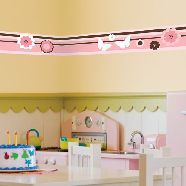 Upgrade Your kids room decor with Vinyl wall decals kids wall border decal butterflies Upgrade Your kids room decor with Vinyl wall decals