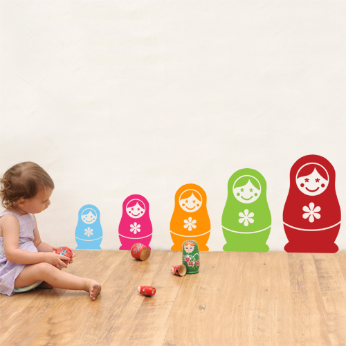 Upgrade Your kids room decor with Vinyl wall decals kids wall decal babushka Upgrade Your kids room decor with Vinyl wall decals