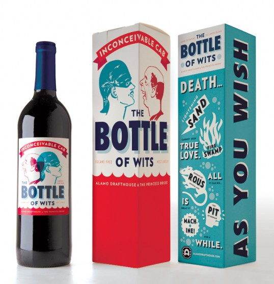 40 Creative Wine Label Designs lovley package the bottle of wits1 e132901134991211 40 Creative Wine Label Designs