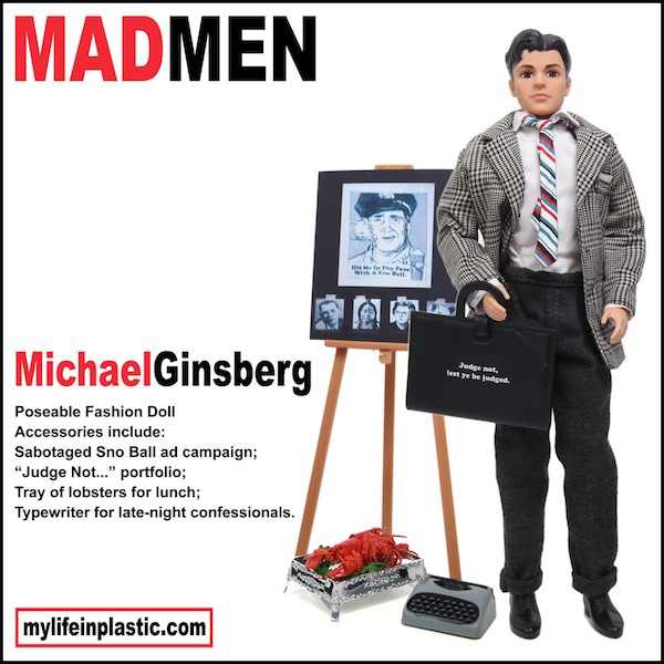 The Darker Side of Mad Men mad men parody barbie dolls by michael williams michael ginsberg The Darker Side of Mad Men