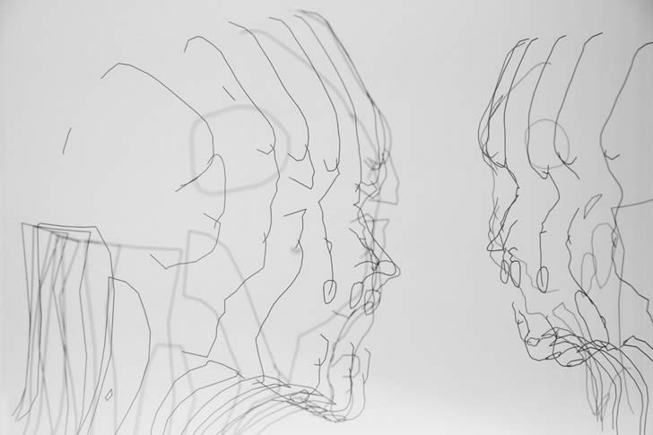 The Transparent Face Off Sculpture mario david fischer 02 The Transparent Face Off Sculpture