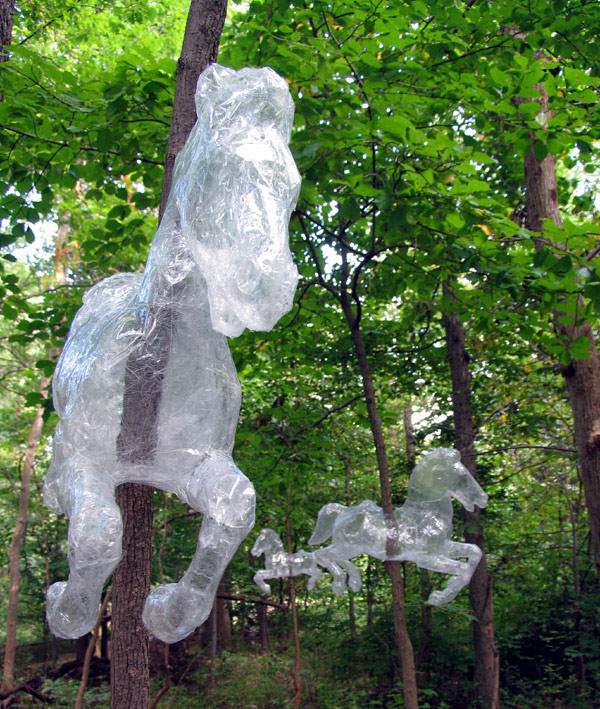 Mark Jenkins Tape Sculptures mark jenkins tape sculptures3 Mark Jenkins Tape Sculptures