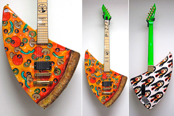 Pizza guitar pizza guitar 3 Pizza guitar
