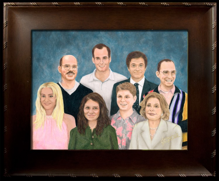 printTheBluthsframe 750x620 Film family portraits