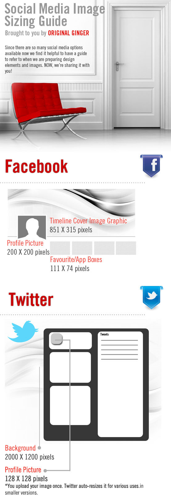 social media image sizing guide des1 Social Media Image Sizing Guide [Infographic]