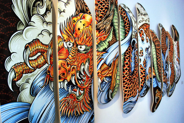  Epic Examples of Skateboard Art