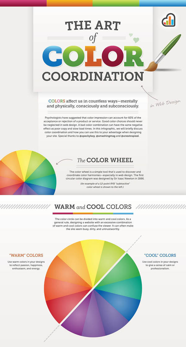 colors infographic