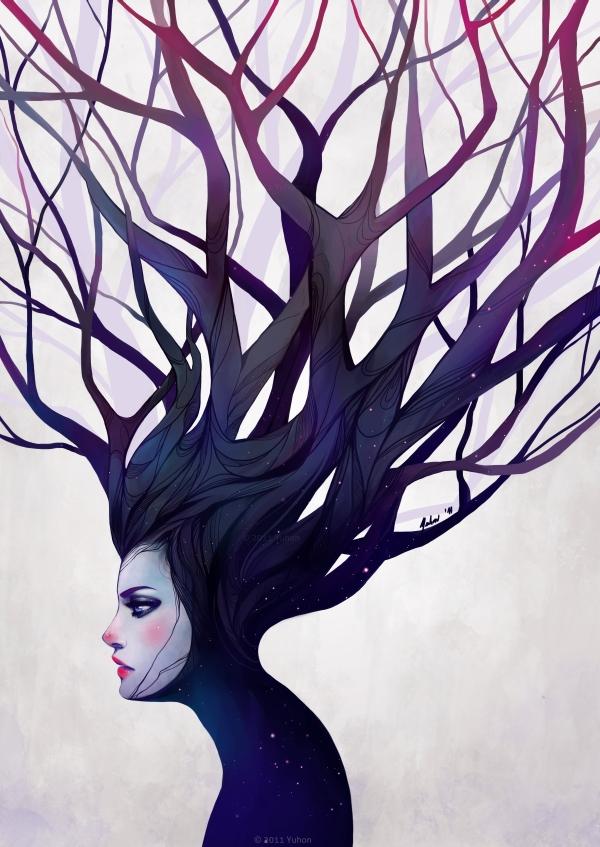 the spirit by yuhon600 847 Illustrations by Yuhon